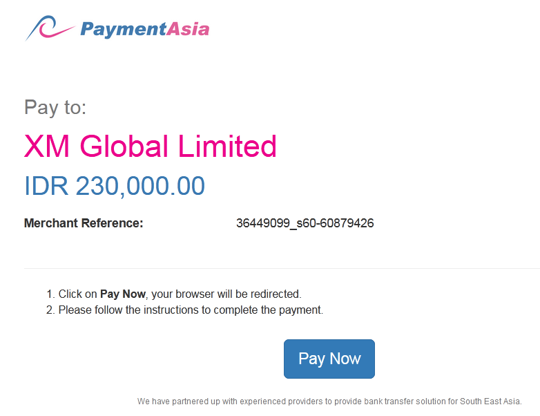 XM PaymentAsia