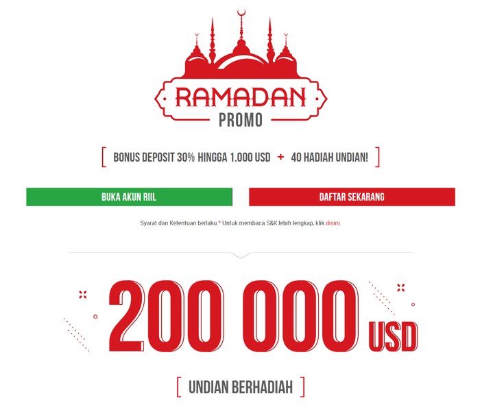 Promosi Ramadan XM indonesia 2021