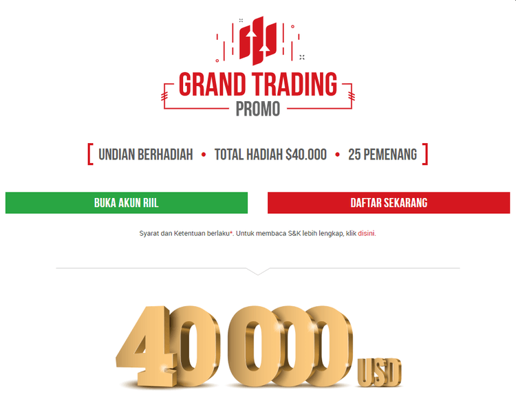 Promosi Grand Trading XM (Indonesia)